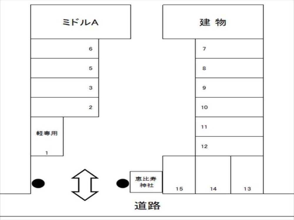 ミドルＡ（付随駐車場）